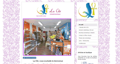 Desktop Screenshot of lacleastrale.com